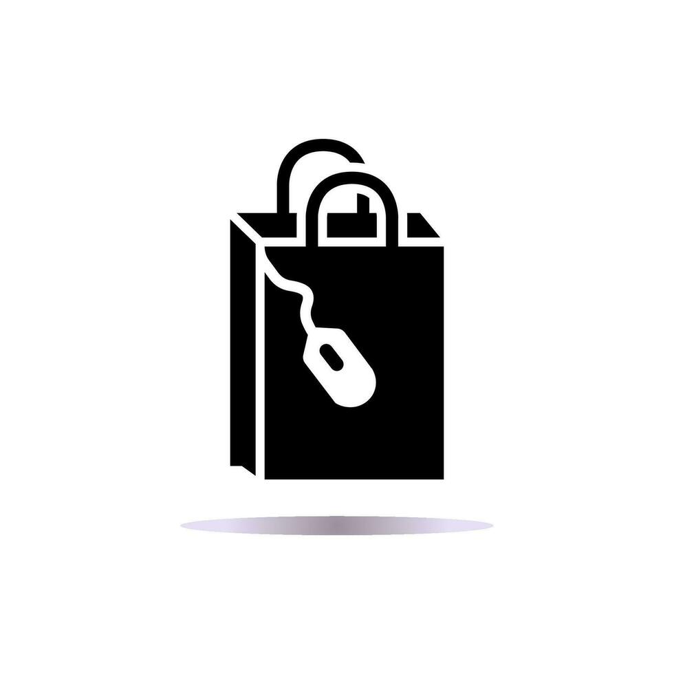 shopping bag icon design vector template