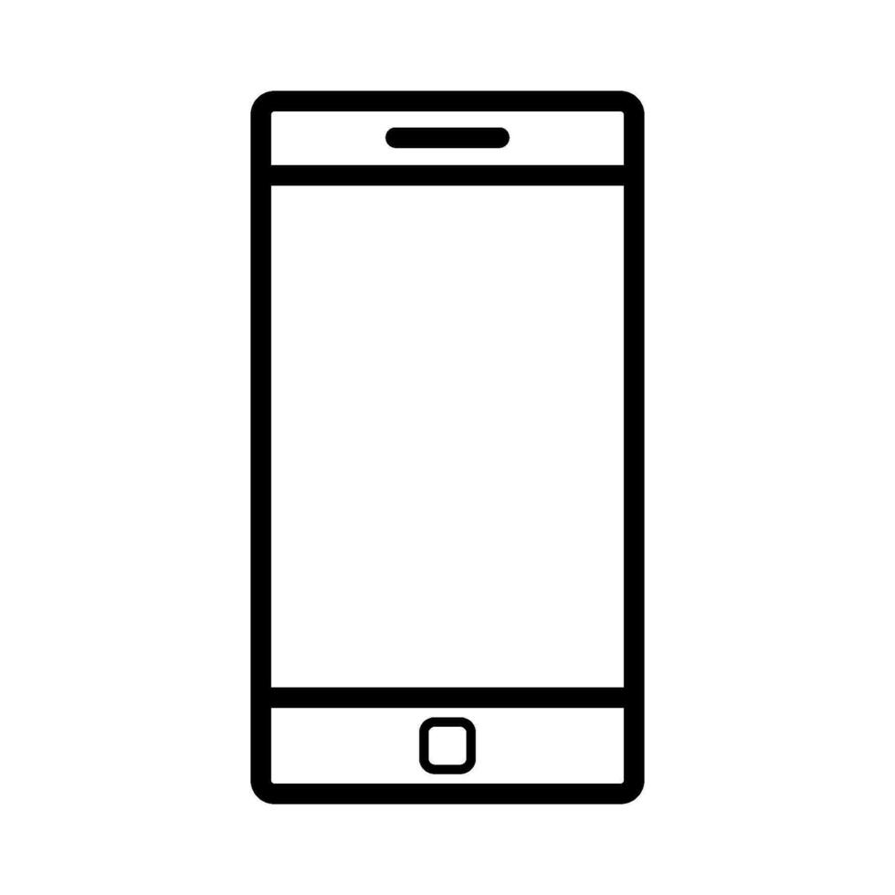 smartphone icon design vector template