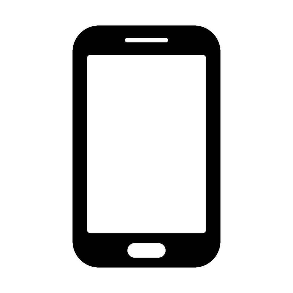 smartphone icon design vector template