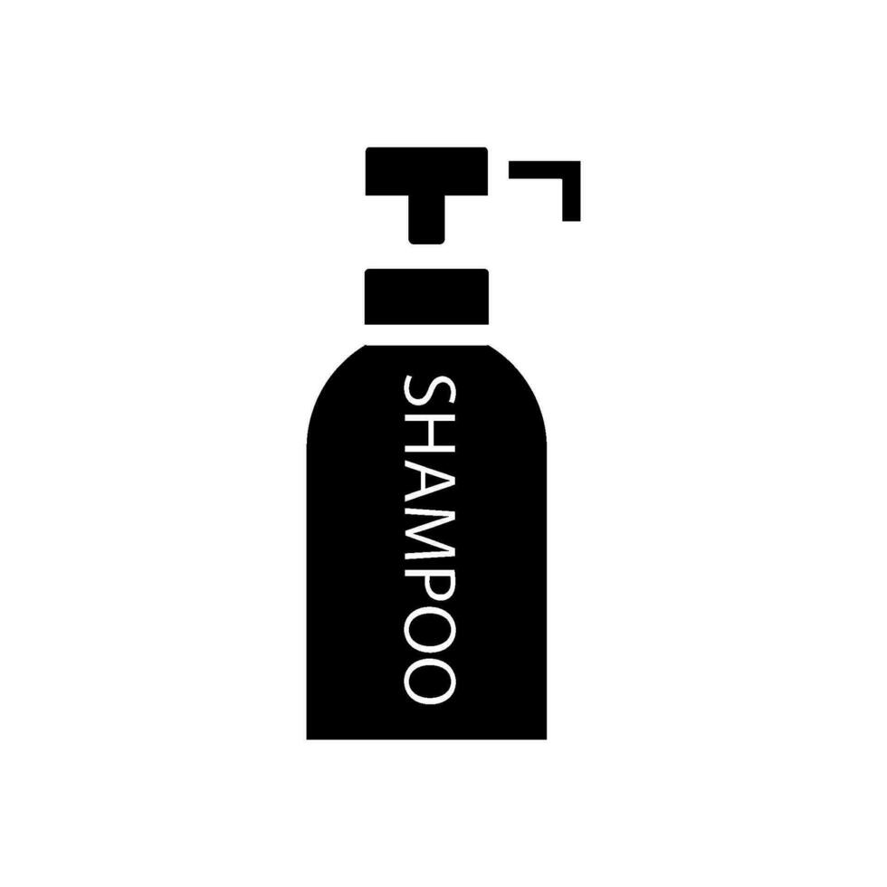 champú icono vector modelo