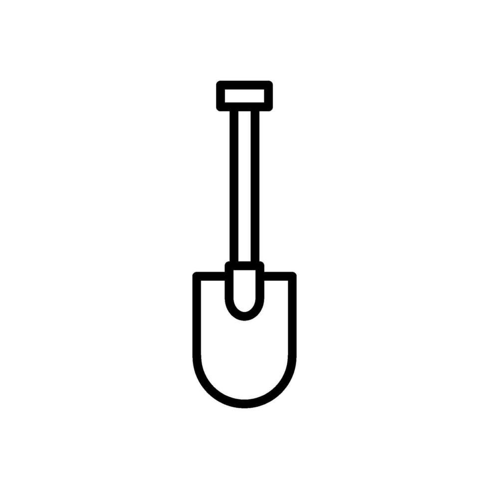 shovel icon design vector template