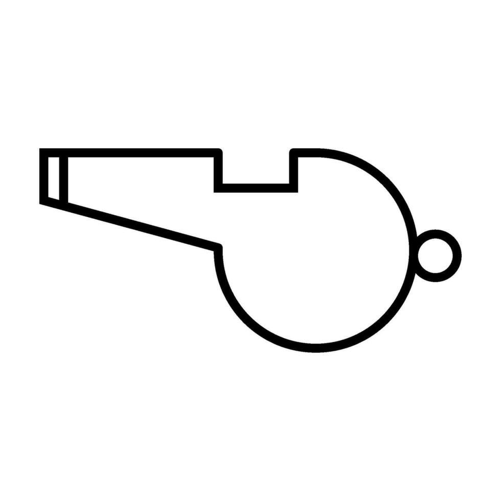 soccer referee whistle 34898487 Vector Art at Vecteezy