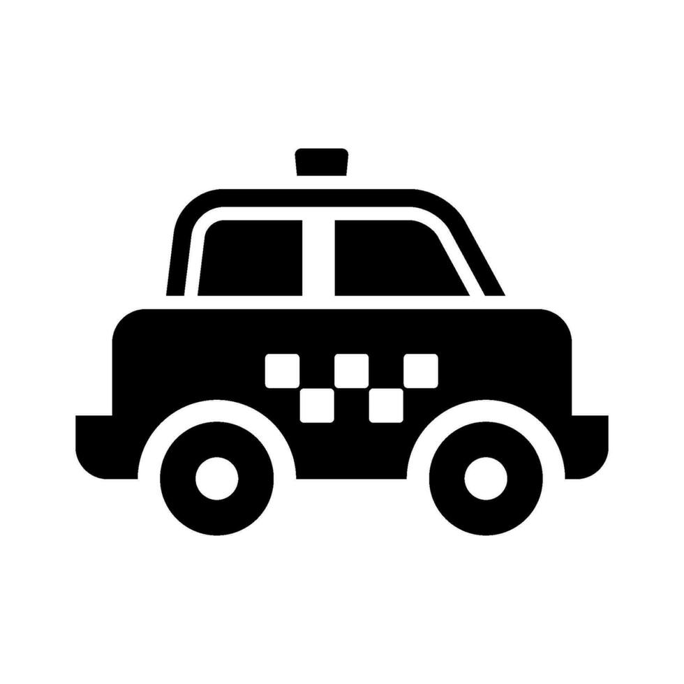 Taxi icono diseño vector modelo