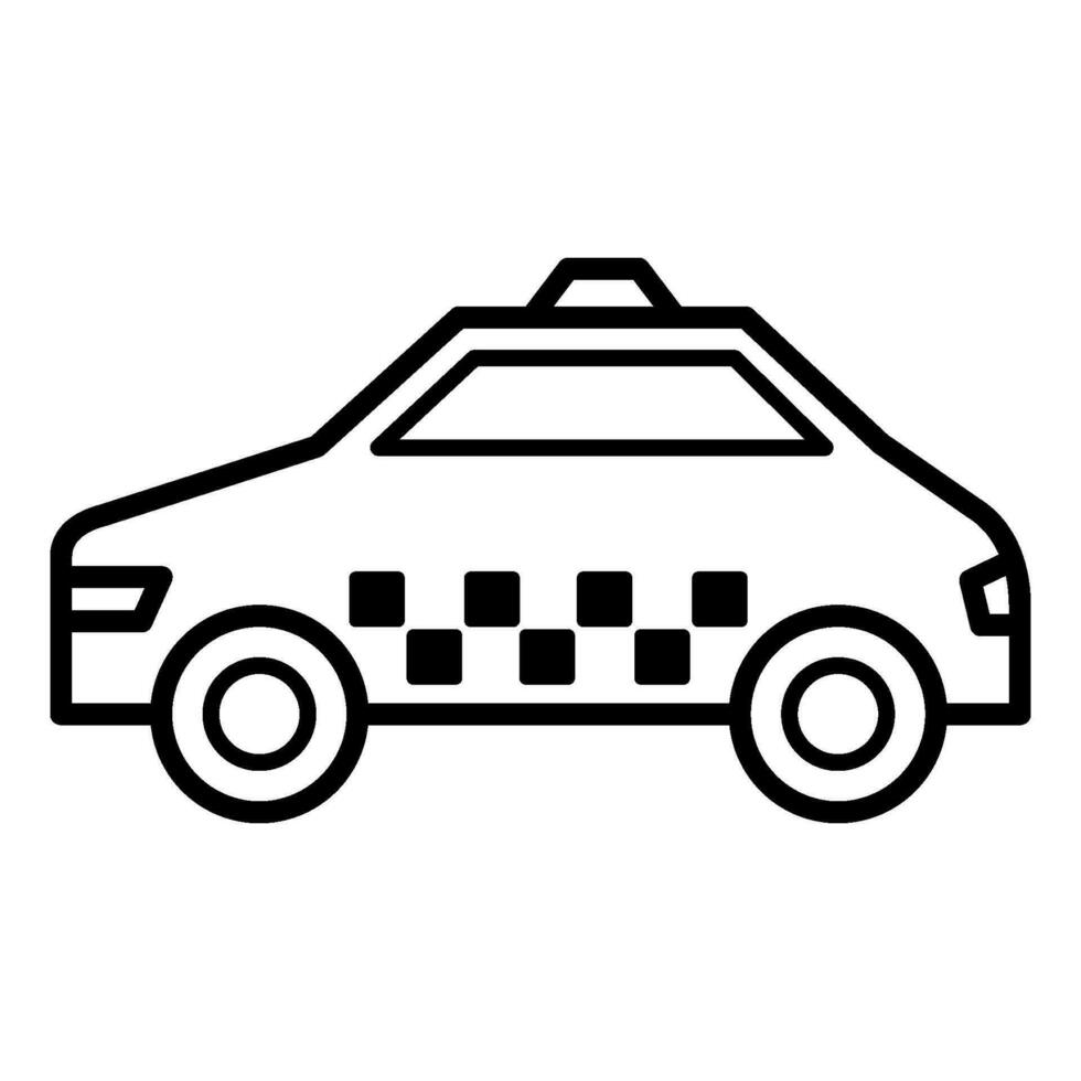 Taxi icono diseño vector modelo