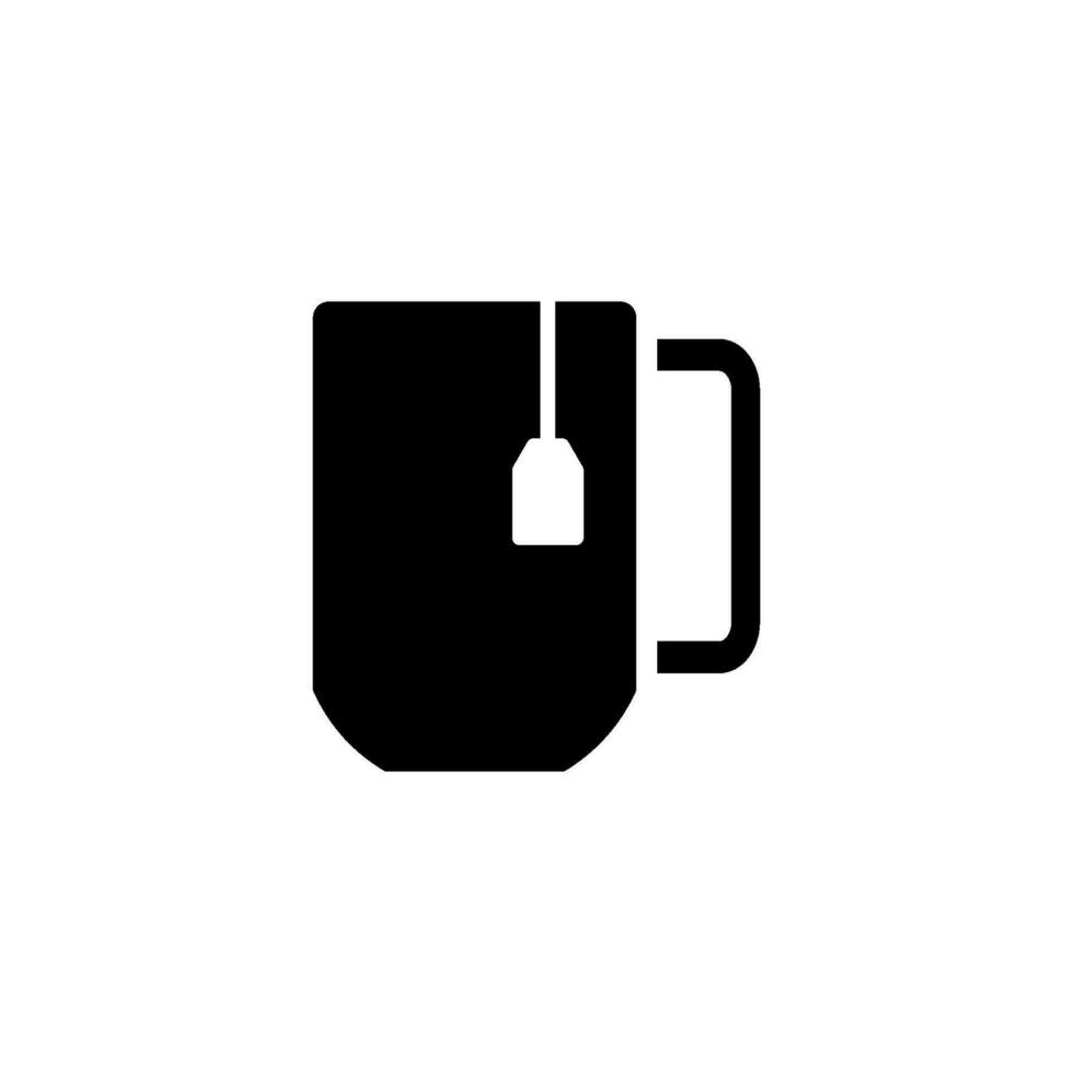 té taza icono diseño vector