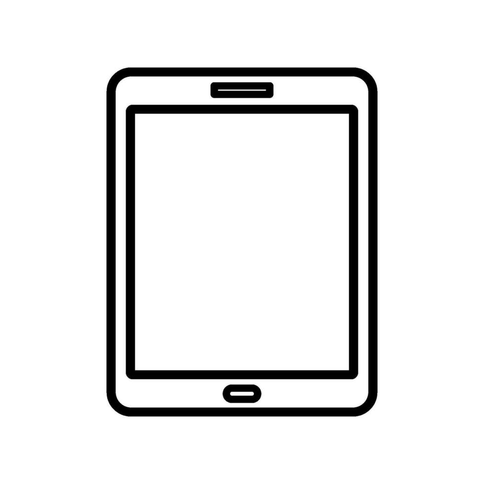 tablet icon design vector template