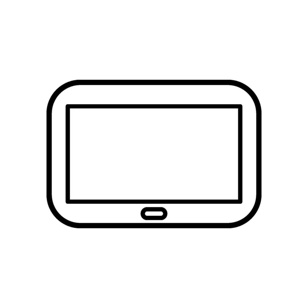 tablet icon design vector template