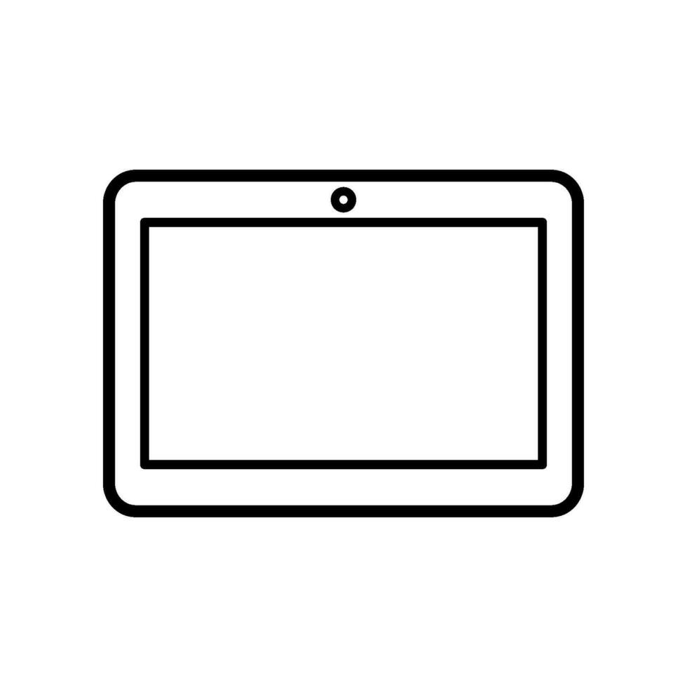 tablet icon design vector template