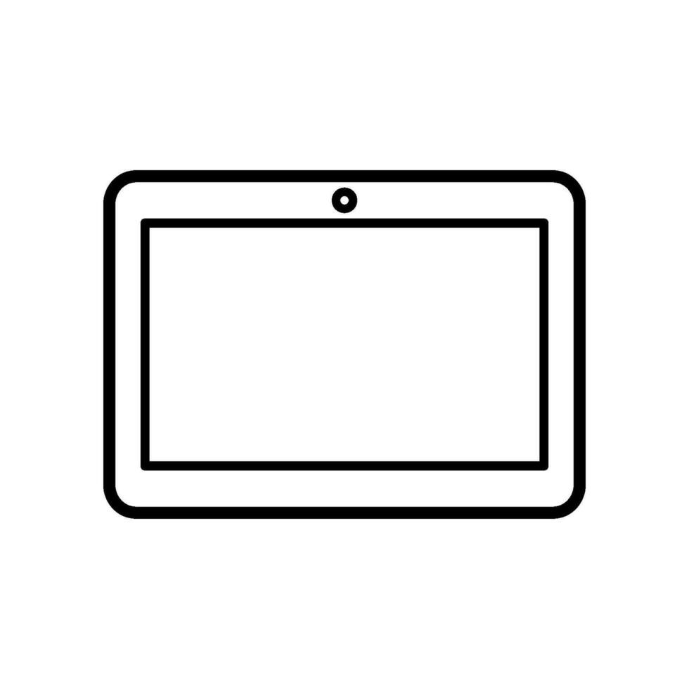 tableta icono diseño vector modelo