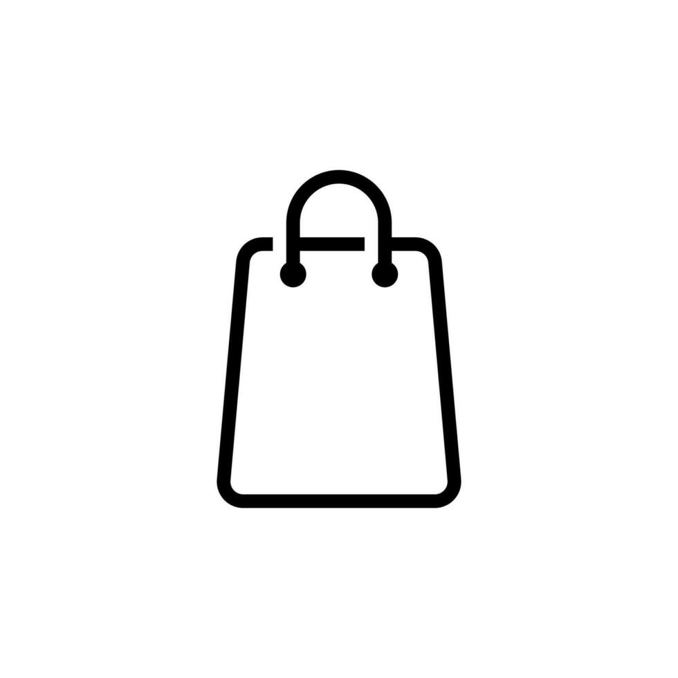 shopping bag icon design vector template