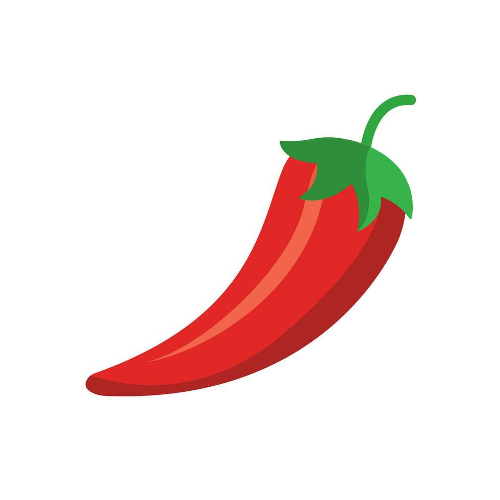 spicy chile icon design vector template