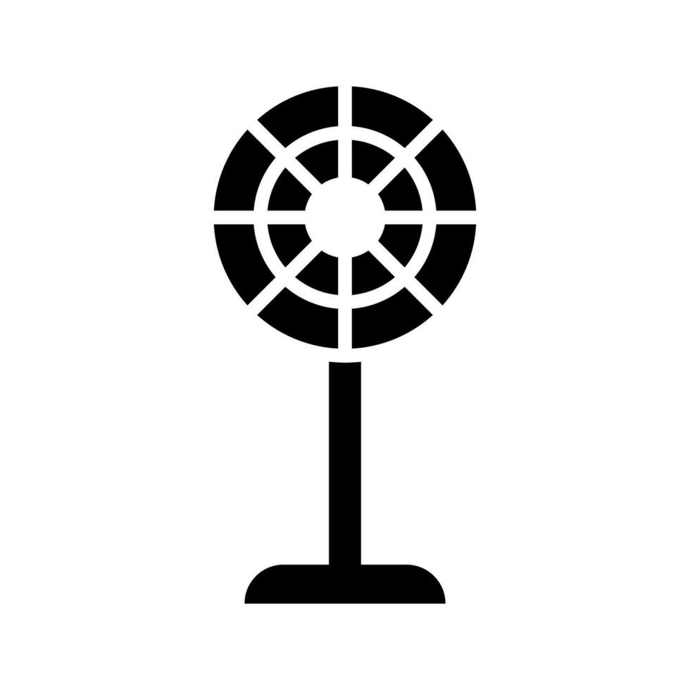 stand fan icon design vector template