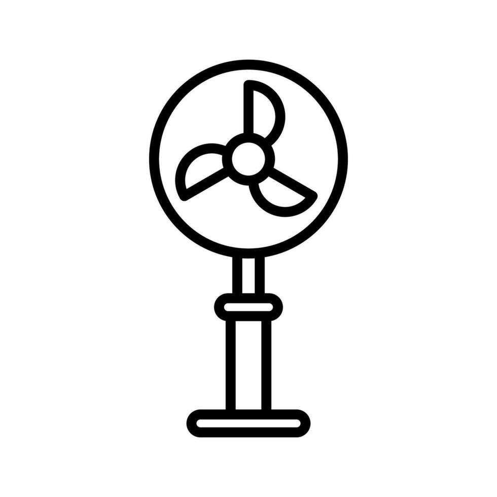 stand fan icon design vector template