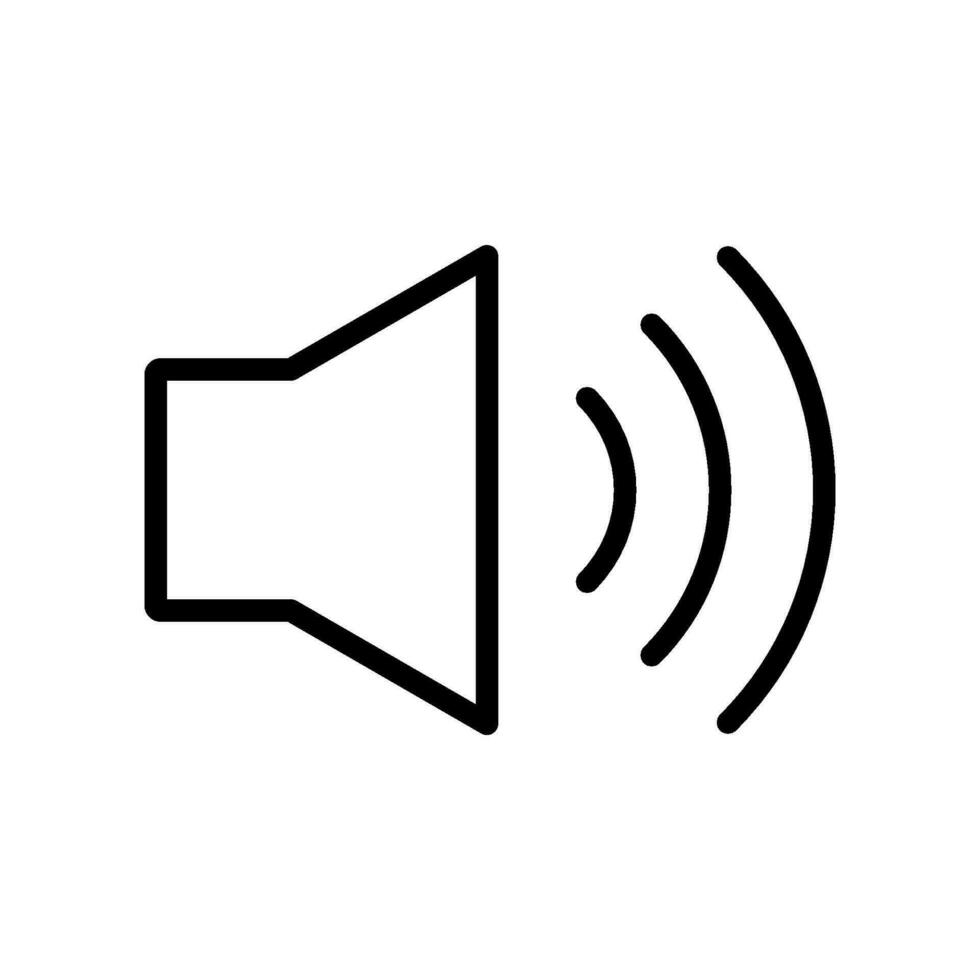 sonido volumen icono diseño vector