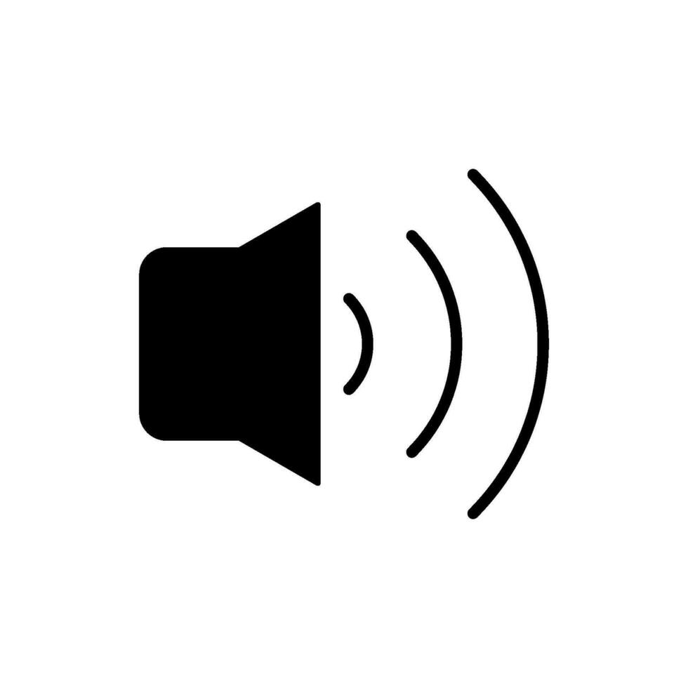 sound volume icon design vector