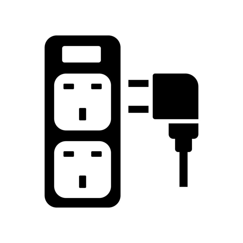 socket outlet plug icon design vector