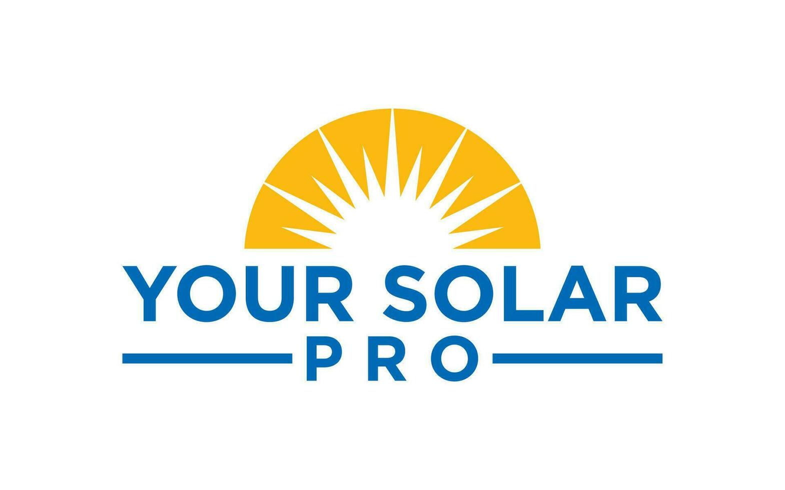 Logo sun solar energy design template vector