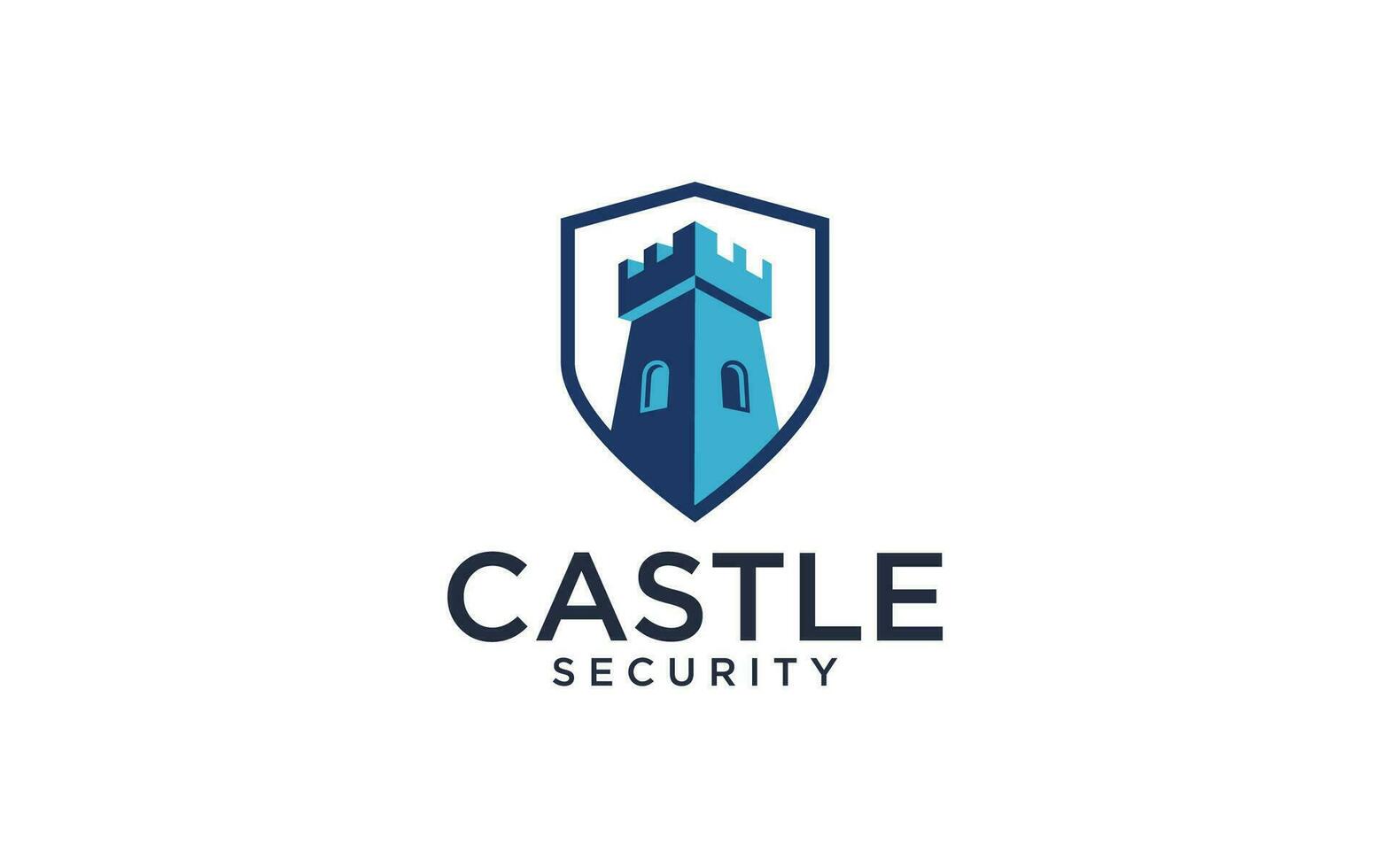 castle security logo design, Security guard logo design vector