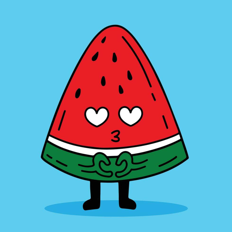 Watermelon expression vector illustration