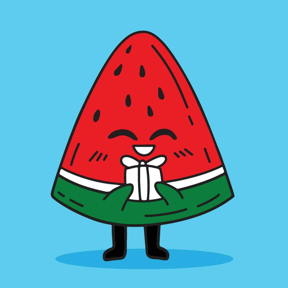 Watermelon expression vector illustration