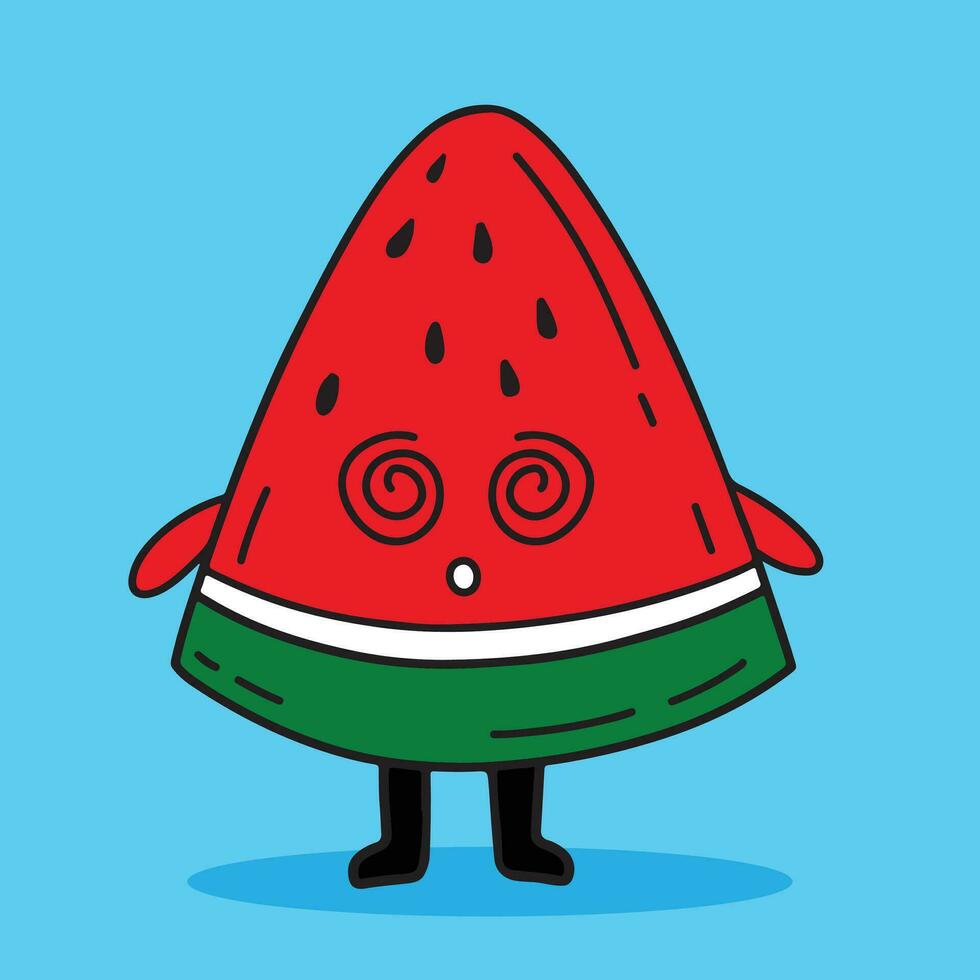 Watermelon expression vector illustration