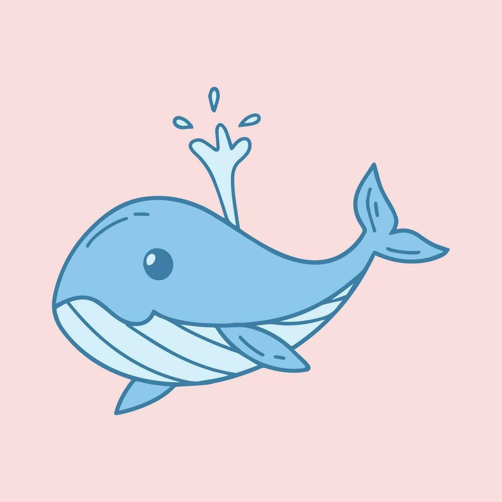 Sea animal vector illustration