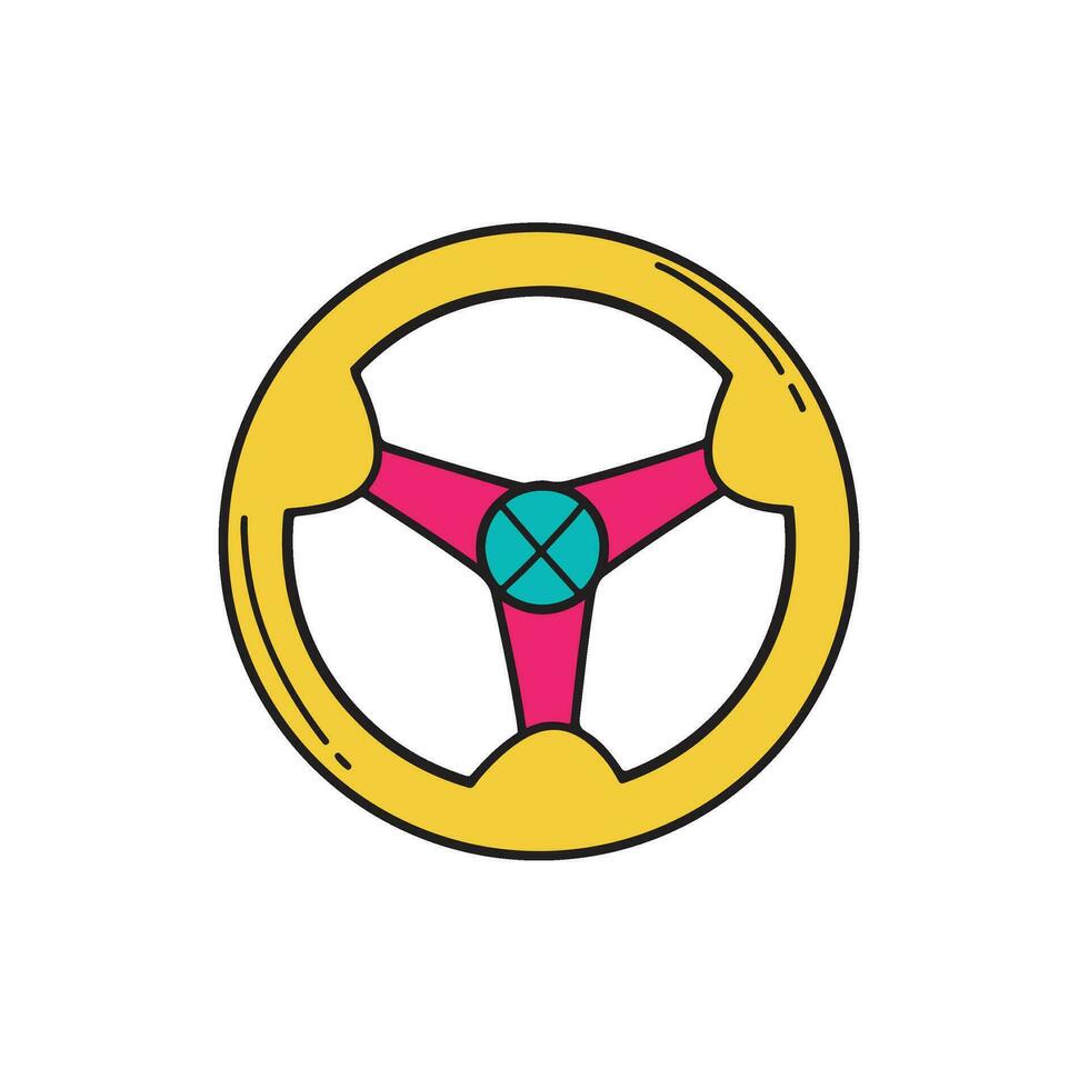 Game icon retro vector illustration
