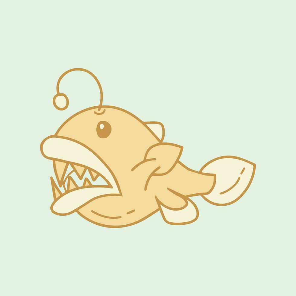 Sea animal vector illustration