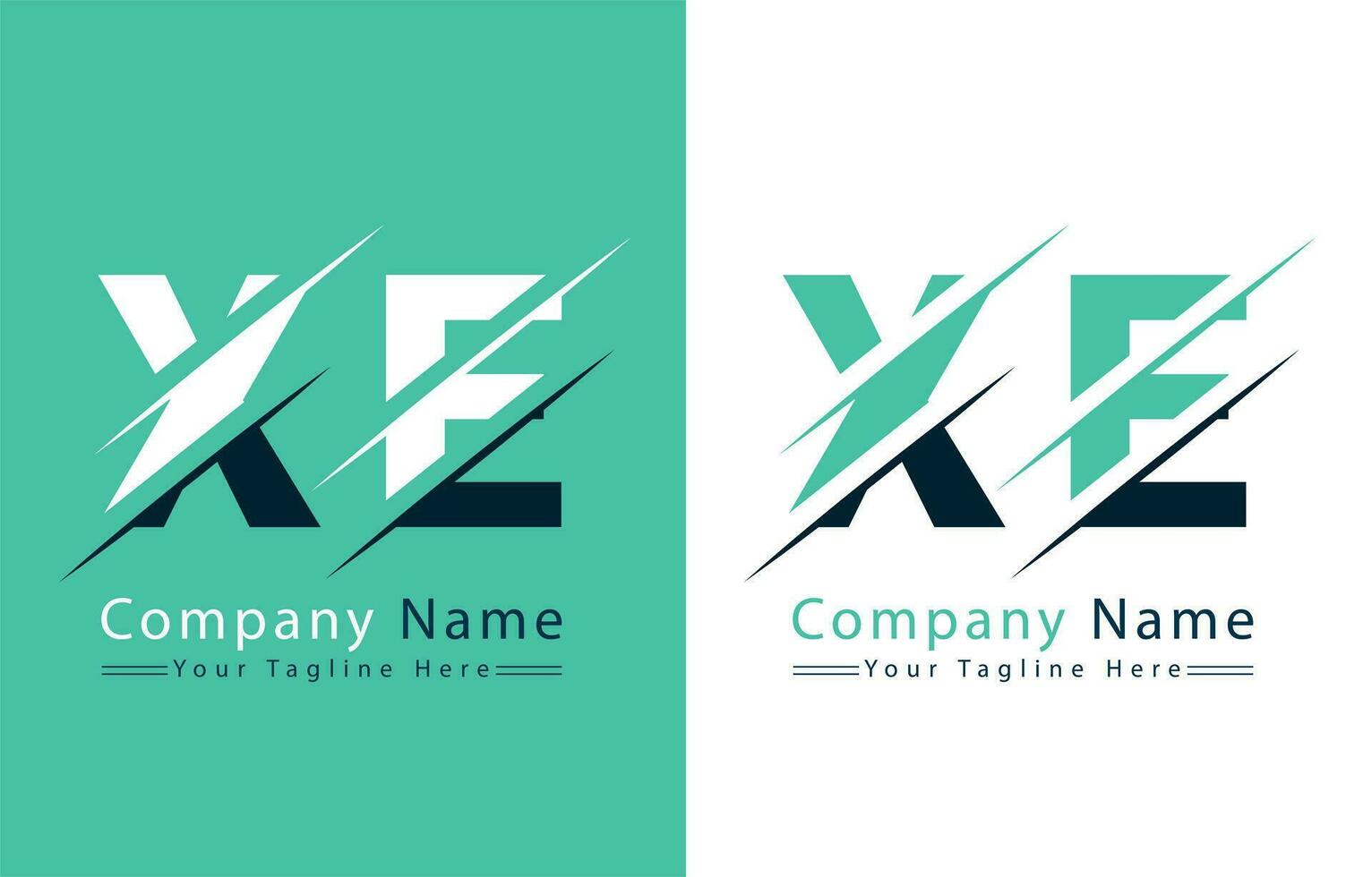 XE Letter Logo Vector Design Template Elements
