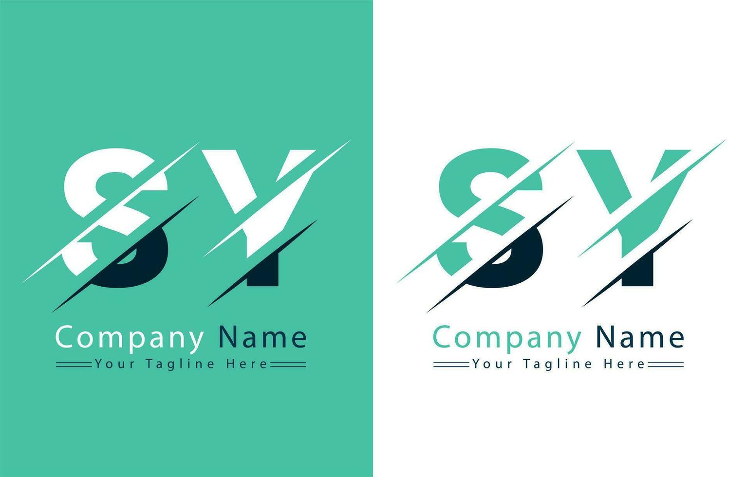 SY Letter Logo Vector Design Template Elements
