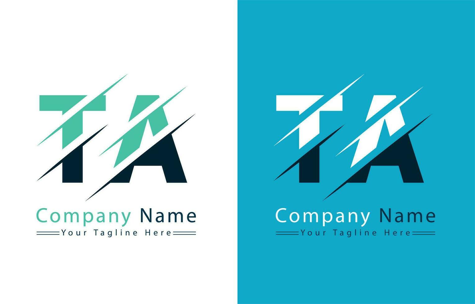TA Letter Logo Vector Design Template Elements