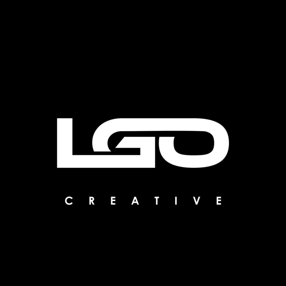 LGO Letter Initial Logo Design Template Vector Illustration