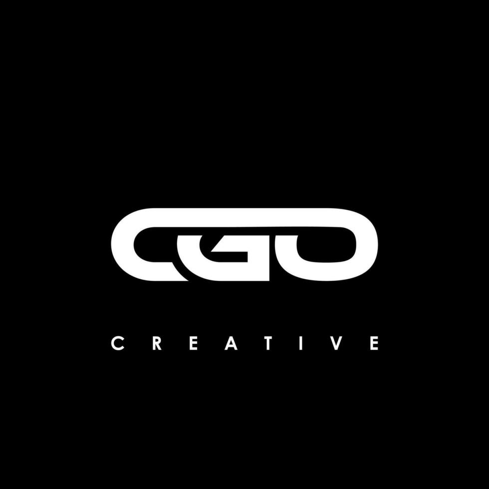 CGO Letter Initial Logo Design Template Vector Illustration