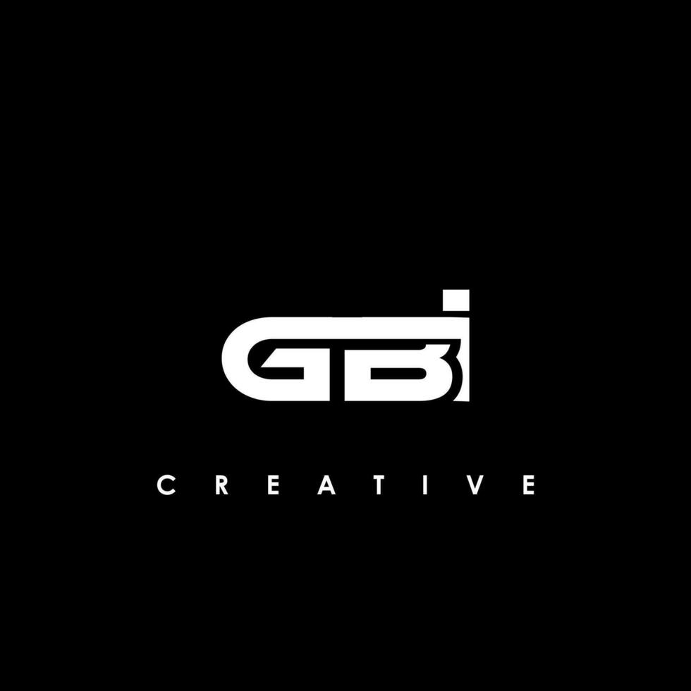 GBI Letter Initial Logo Design Template Vector Illustration