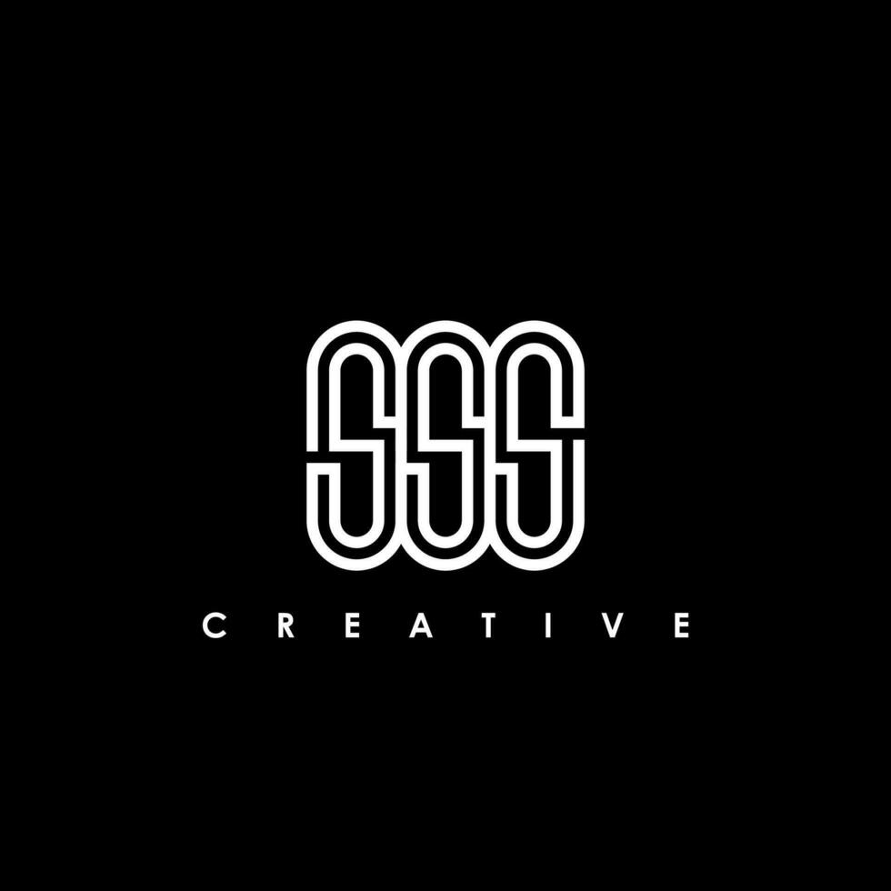 SSS Letter Initial Logo Design Template Vector Illustration