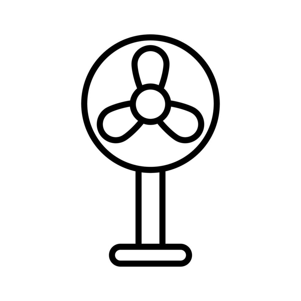 stand fan icon design vector template