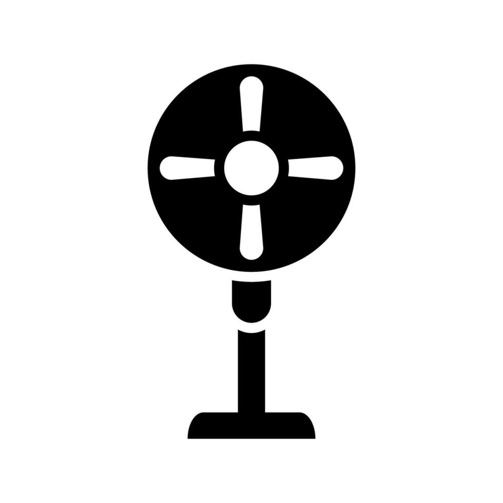 stand fan icon design vector template