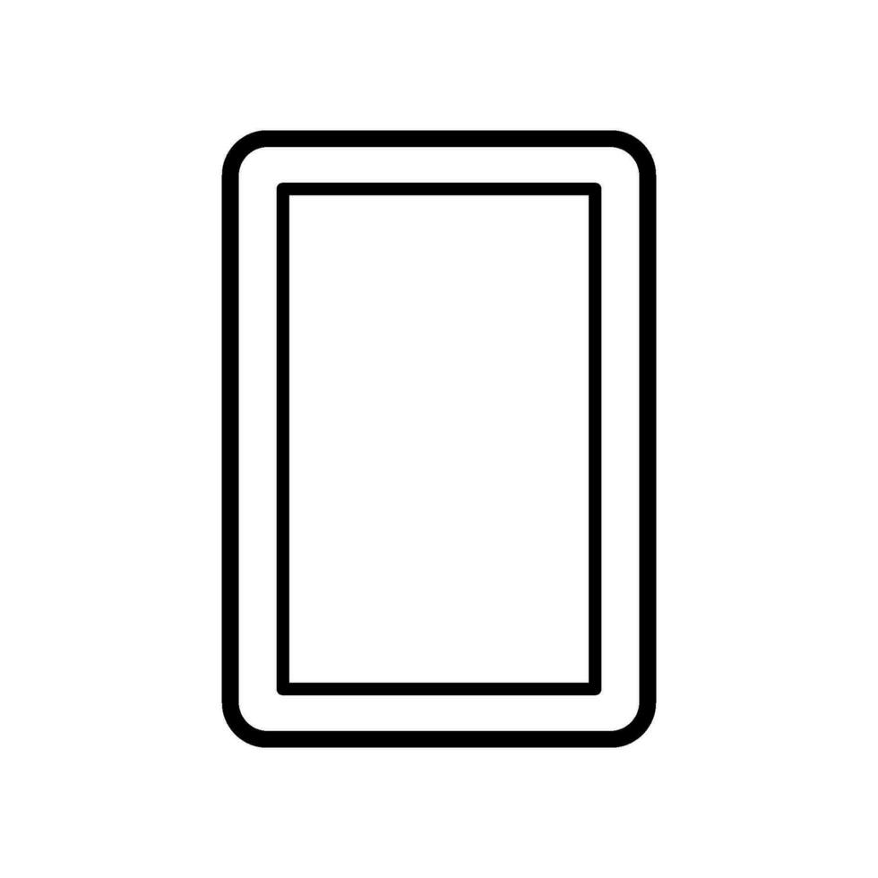 tablet icon design vector template