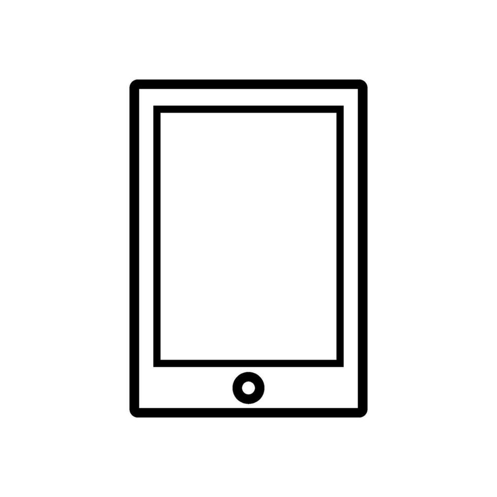 tablet icon design vector template