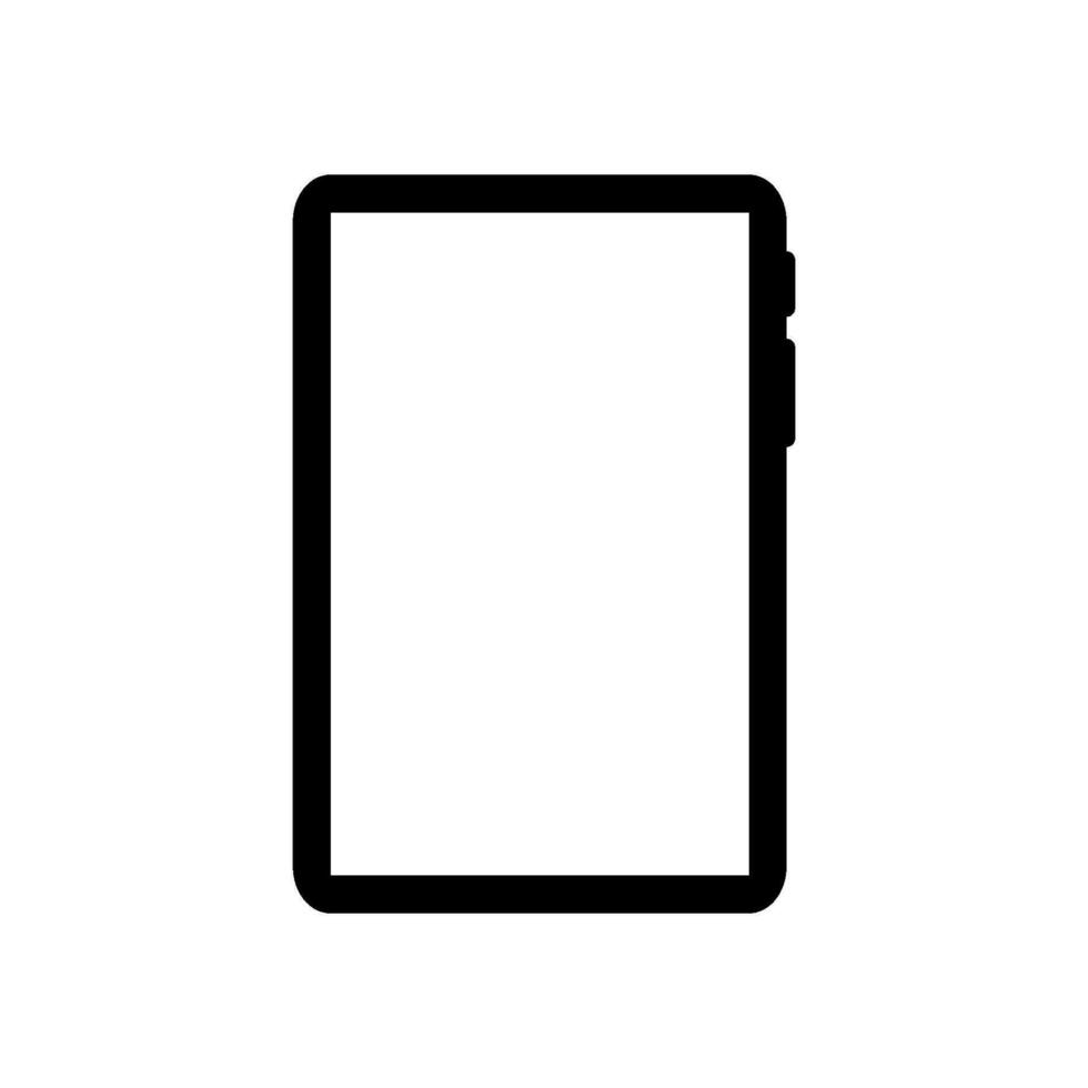 tablet icon design vector template