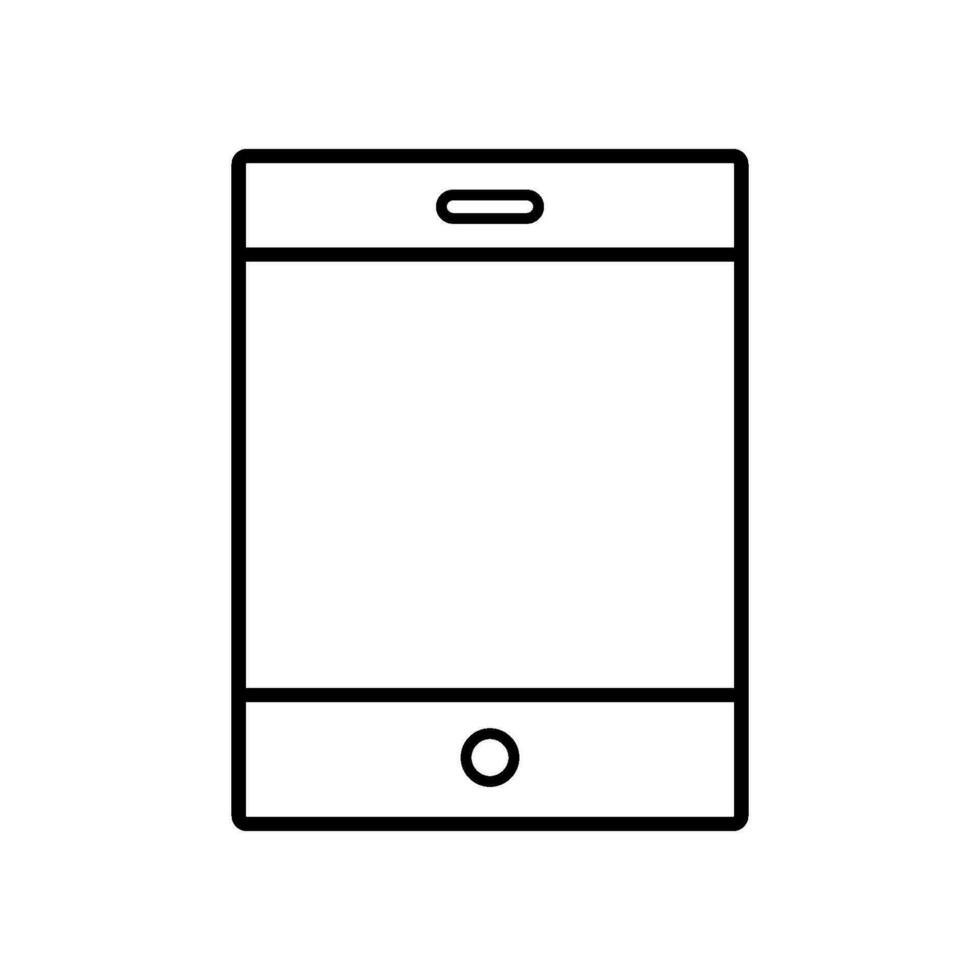 tablet icon design vector template