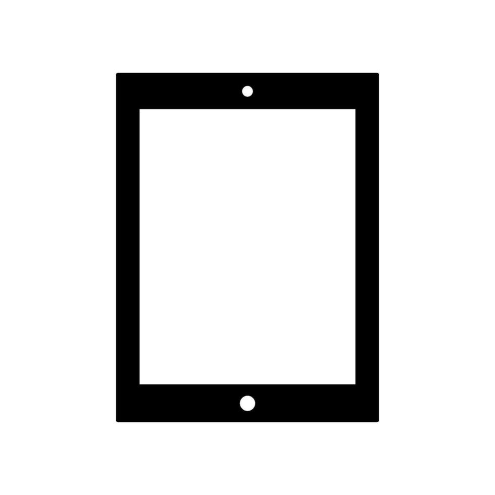 tableta icono diseño vector modelo