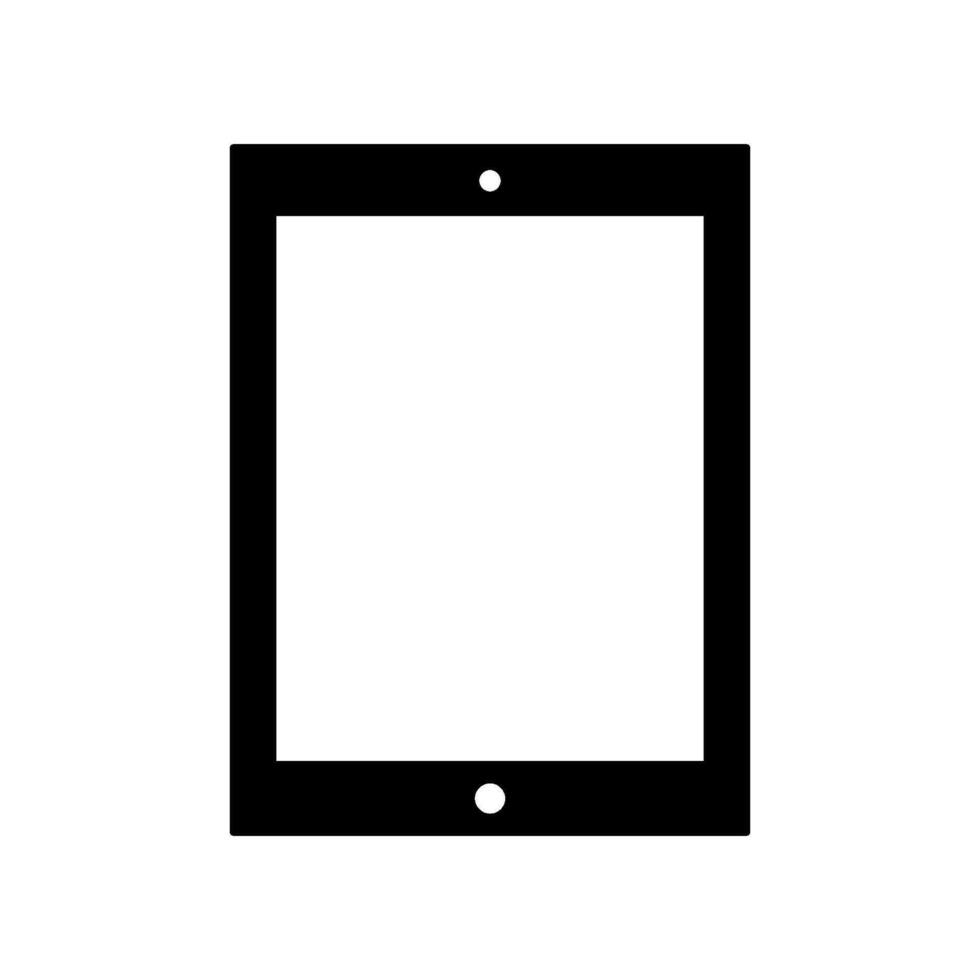 tablet icon design vector template