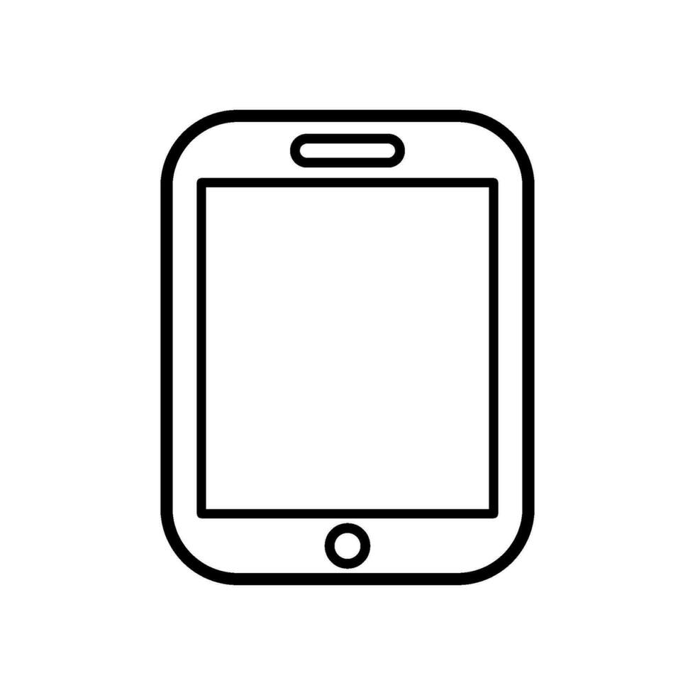tablet icon design vector template