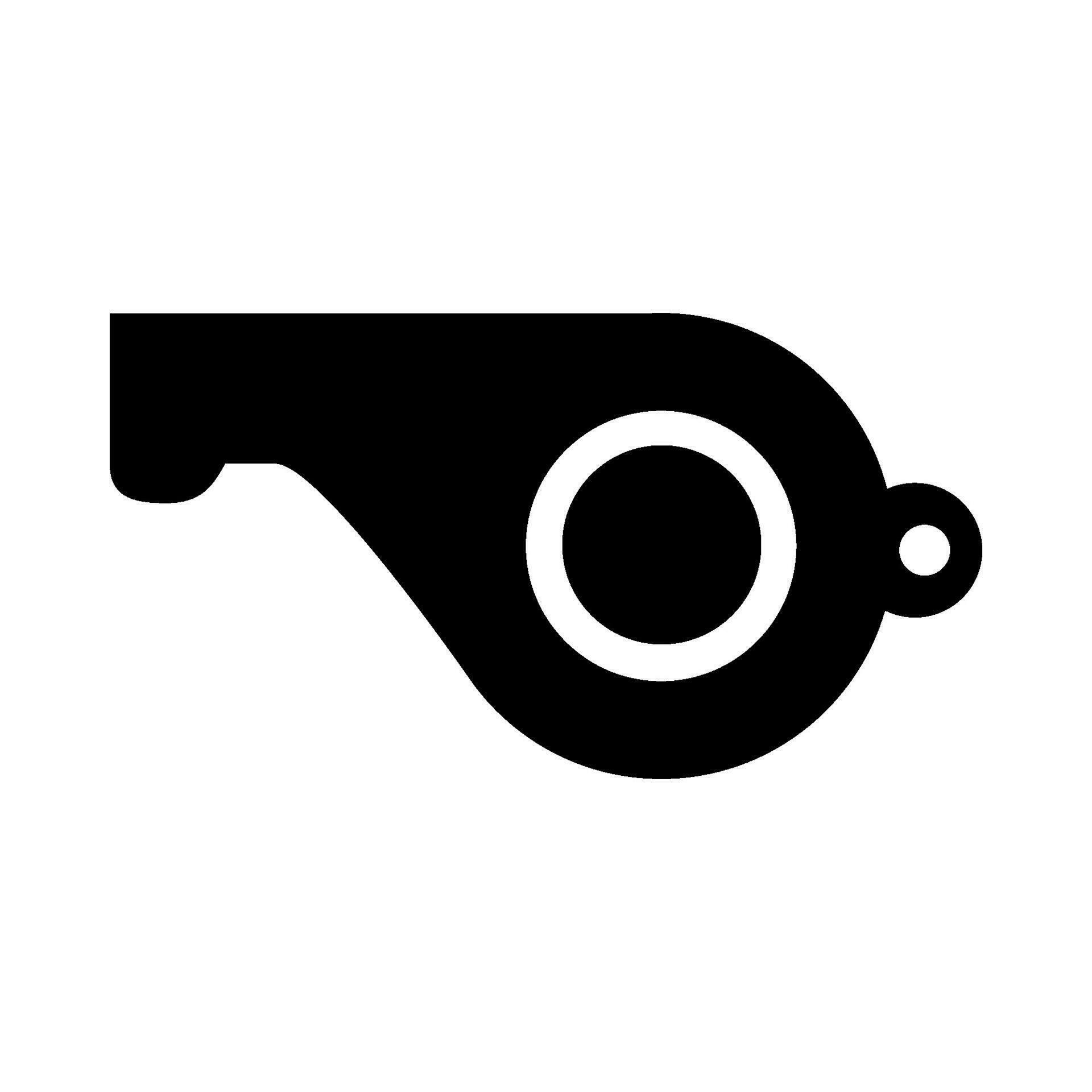 soccer referee whistle 34903419 Vector Art at Vecteezy