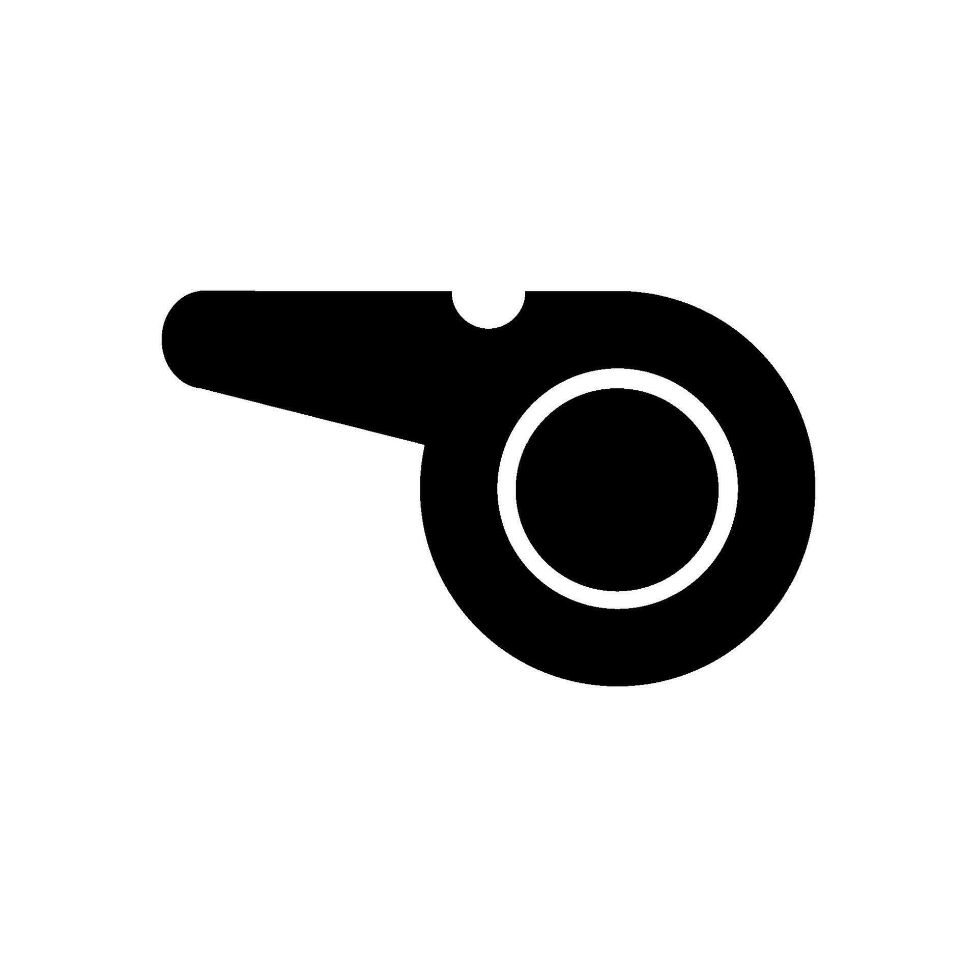 soccer referee whistle 34903437 Vector Art at Vecteezy