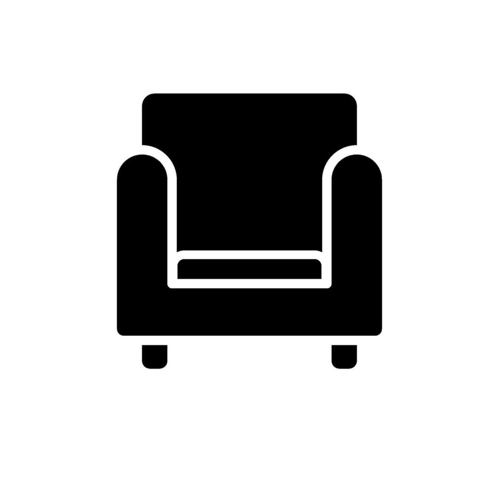 sofá icono diseño vector