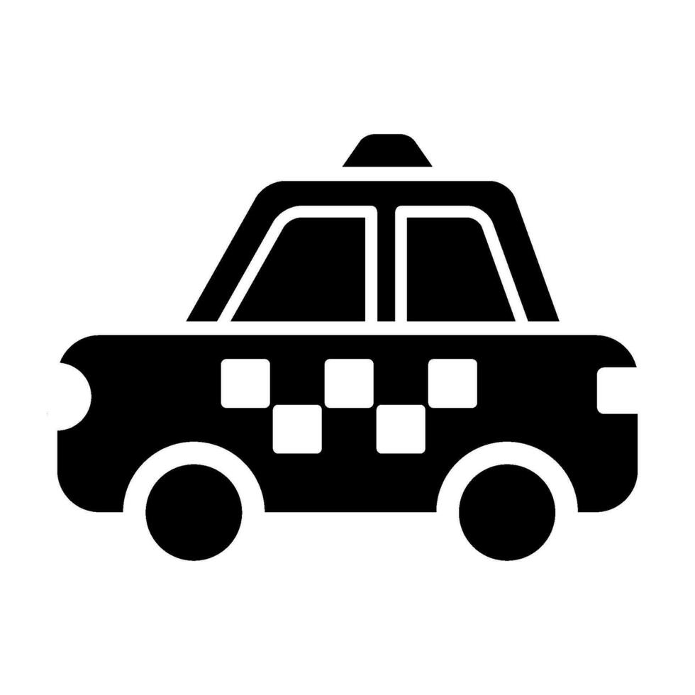 Taxi icono diseño vector modelo