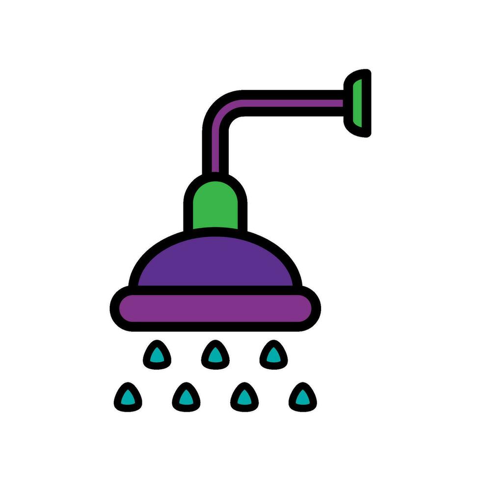 shower icon design vector template