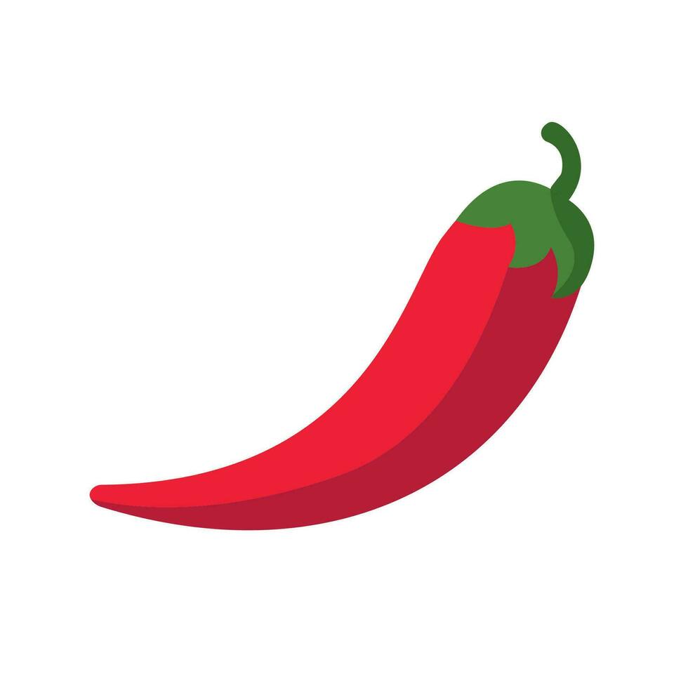 spicy chile icon design vector template